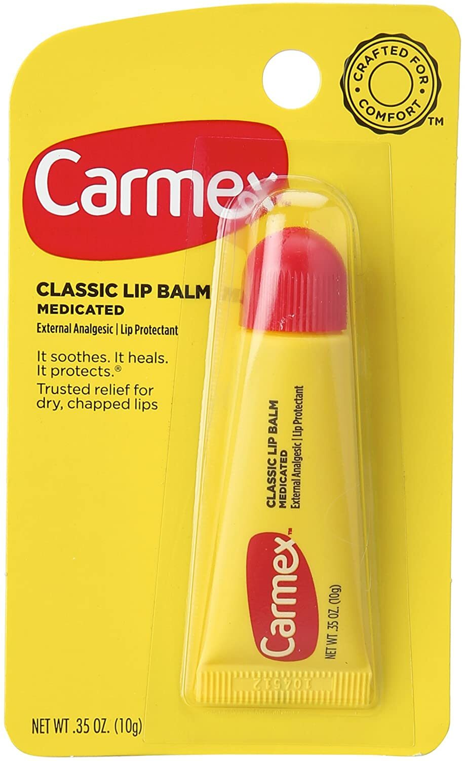 Carmex Lip Balm Squeeze Tube 0.35oz - Moisturizing Lip Care