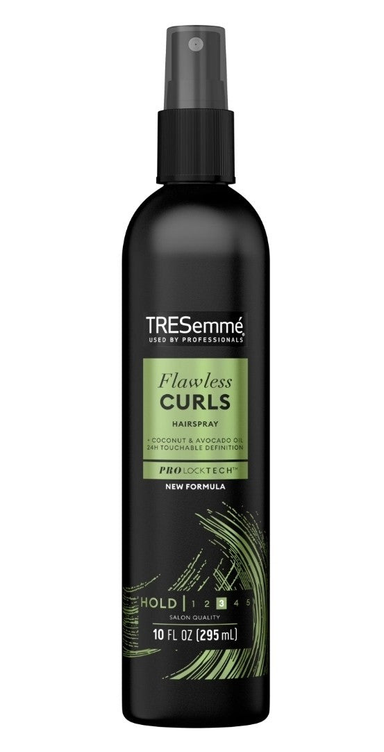TRESemmé Flawless Curls Non-Aerosol Hairspray Level 3 Hold with Coconut & Avocado Oil