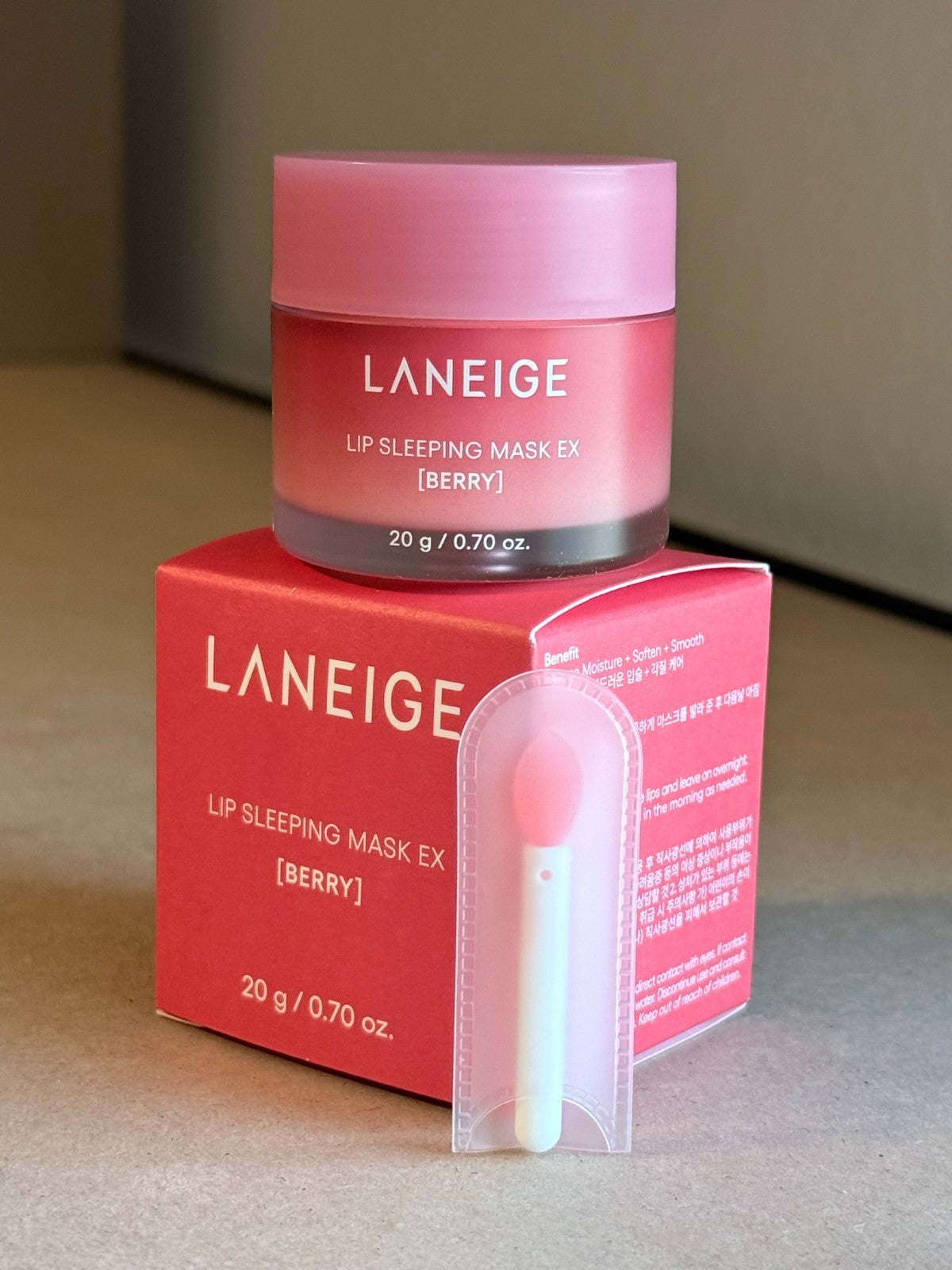 Lip Sleeping Mask EX Berry 20g - Hydrating Overnight Lip Treatment
