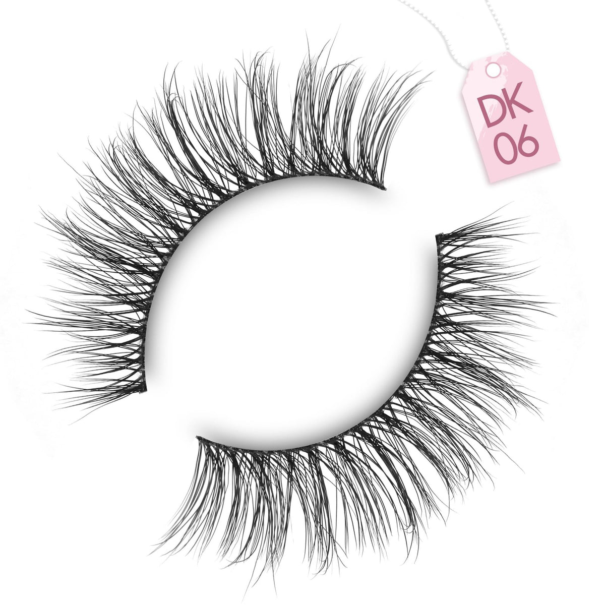 Natural Wispy False Eyelashes 7 Pairs Lightweight Reusable Strip Lashes