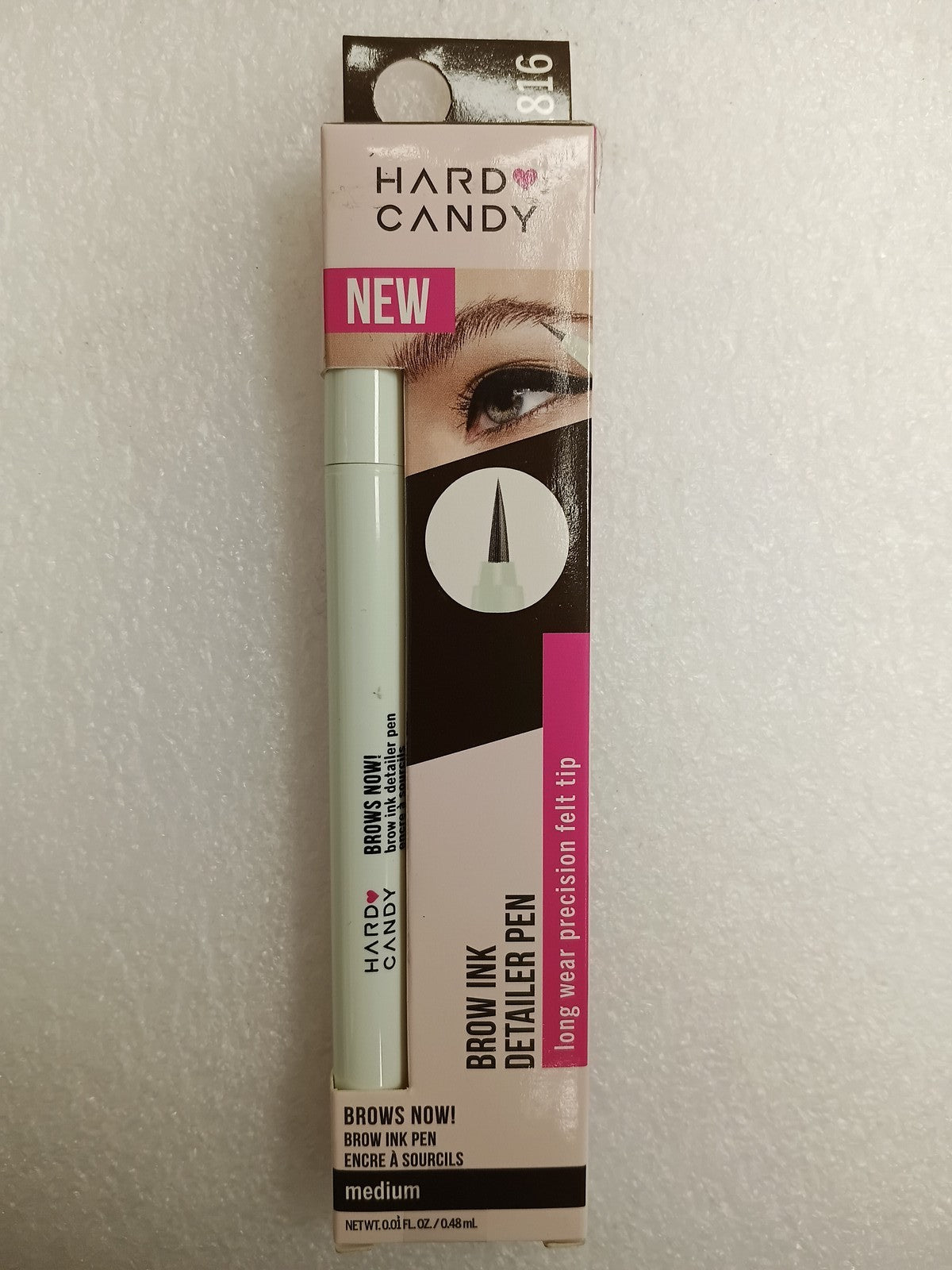 Eyebrow Microblading Pen - Long-Wear Waterproof Brow Ink with Spoolie