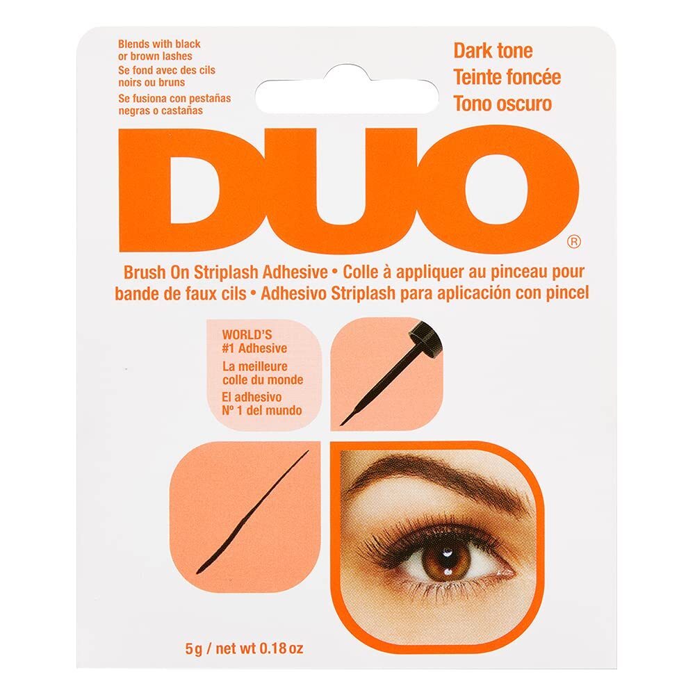 Eyelash & Strip Lash Adhesive 5g - Clear or Dark, Precision Lash Glue