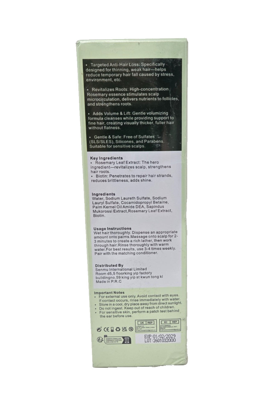 Rosemary Strengthening Shampoo - FIREKOTO 12.18 Fl Oz Hair Care