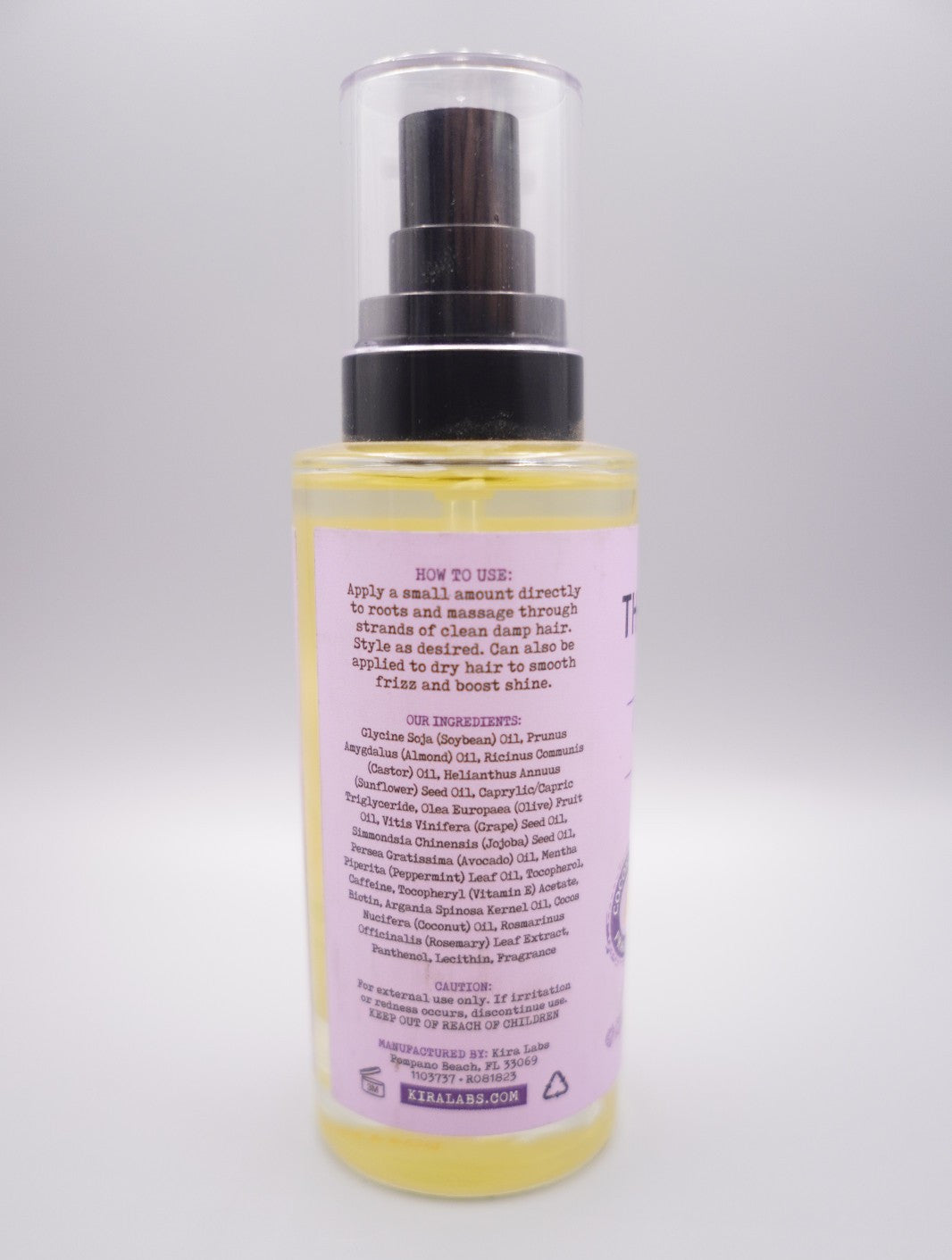 Thickening Biotin Hair Growth Oil with Coconut Milk