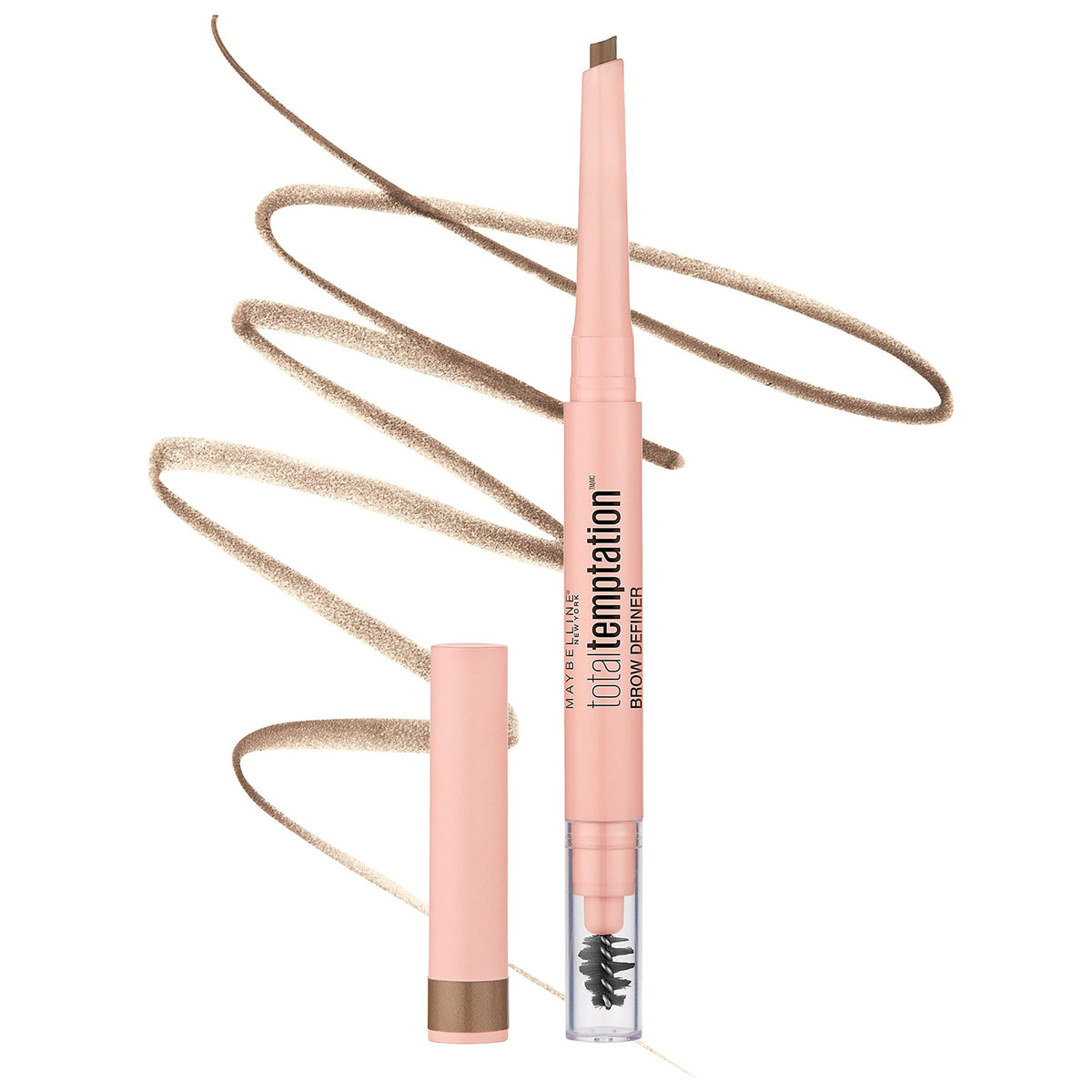 Maybelline Total Temptation Eyebrow Definer Pencil, Blonde 1 Count
