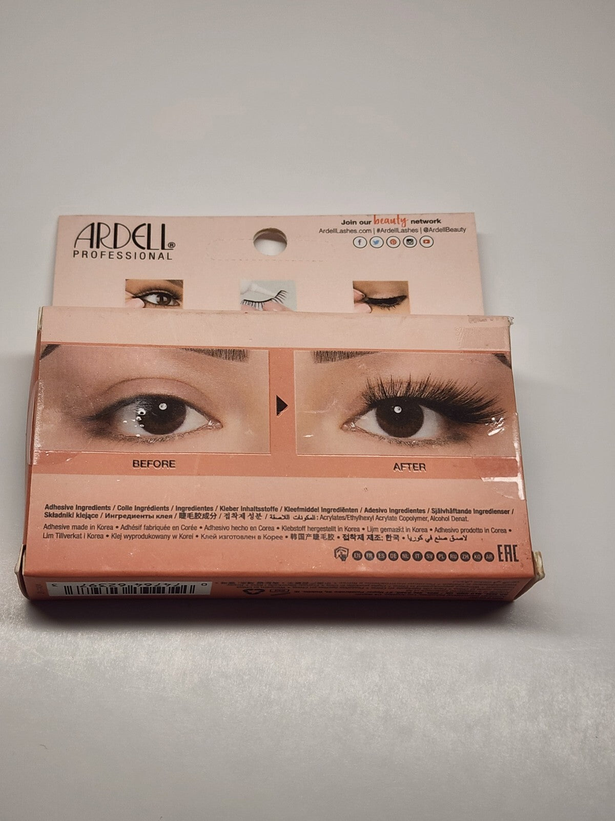 False Eyelash Set with Bonus Adhesive - Big Beautiful Thicc Lashes