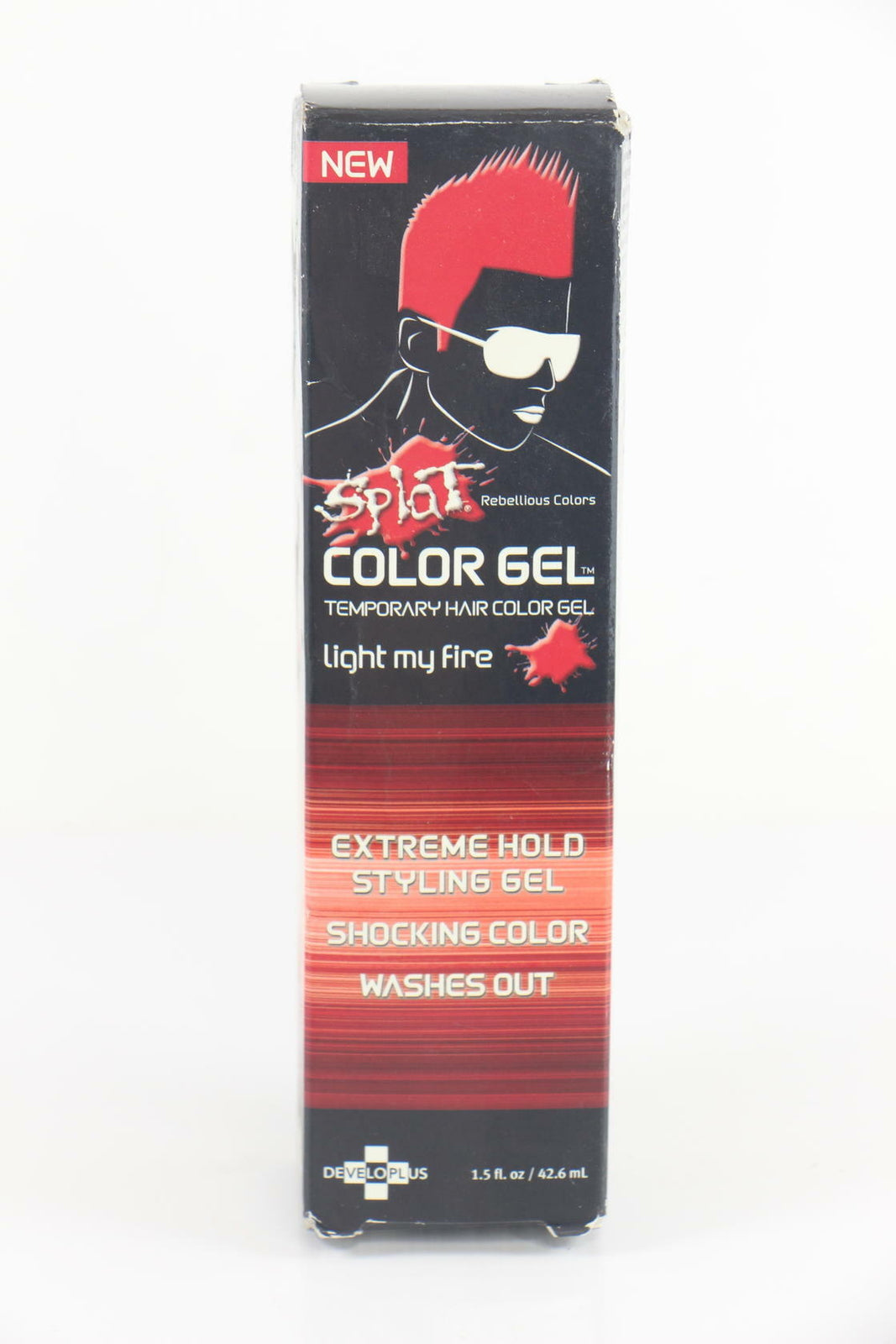Splat Color Gel 1.5 FL Oz Light My Fire Red - 2 Pack