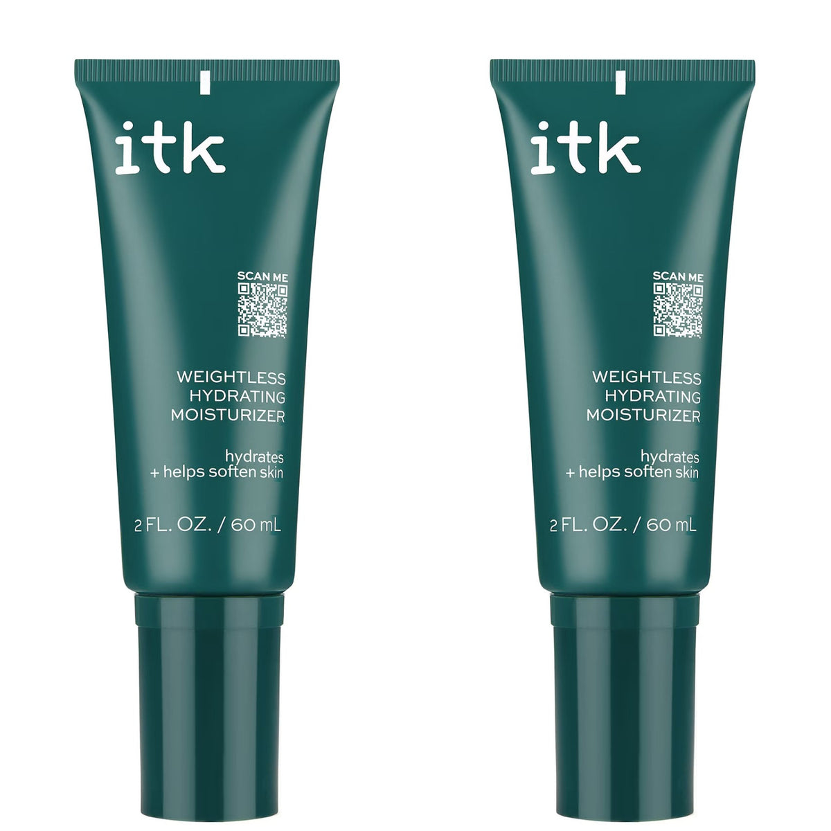 Weightless Hydrating Face Moisturizer 2-Pack - Lightweight Daily Skincare