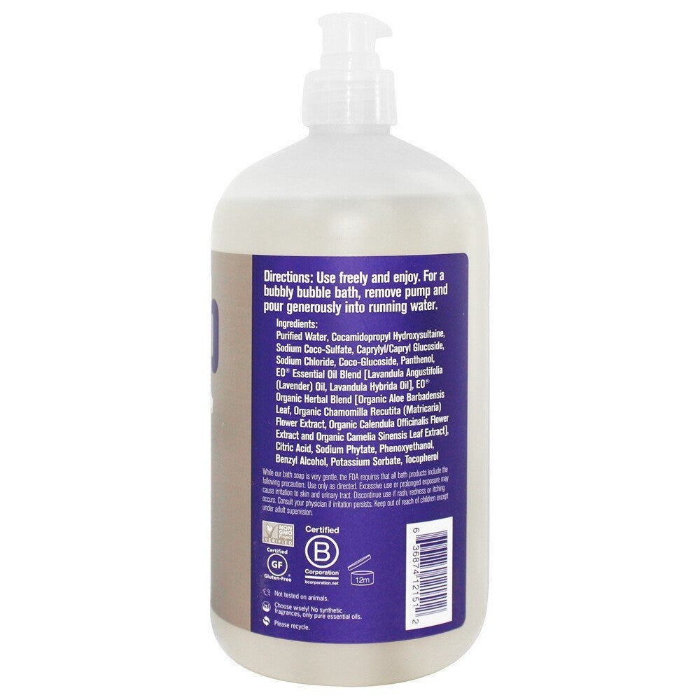 Lavender and Aloe Body Wash - 32oz Natural Gentle Soap for Whole Family
