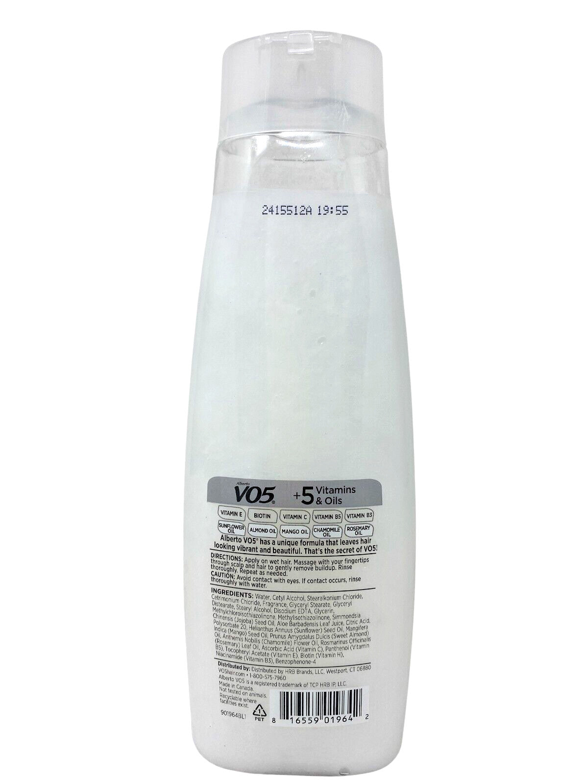 Gentle Hair Co-Wash with Jojoba, Aloe, Vitamins & Oils - 3 Pack 15oz
