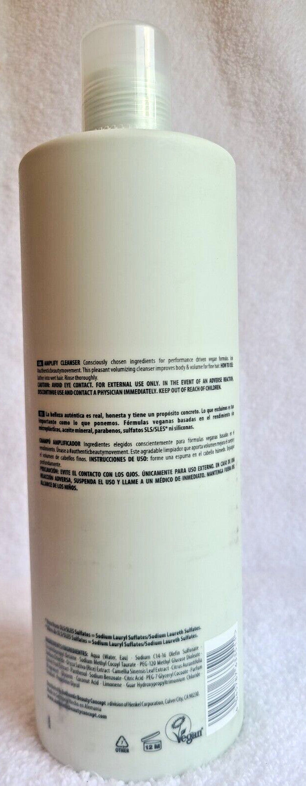 Authentic Beauty Concept Amplify Facial Cleanser 1000mL - Gentle Skin Care