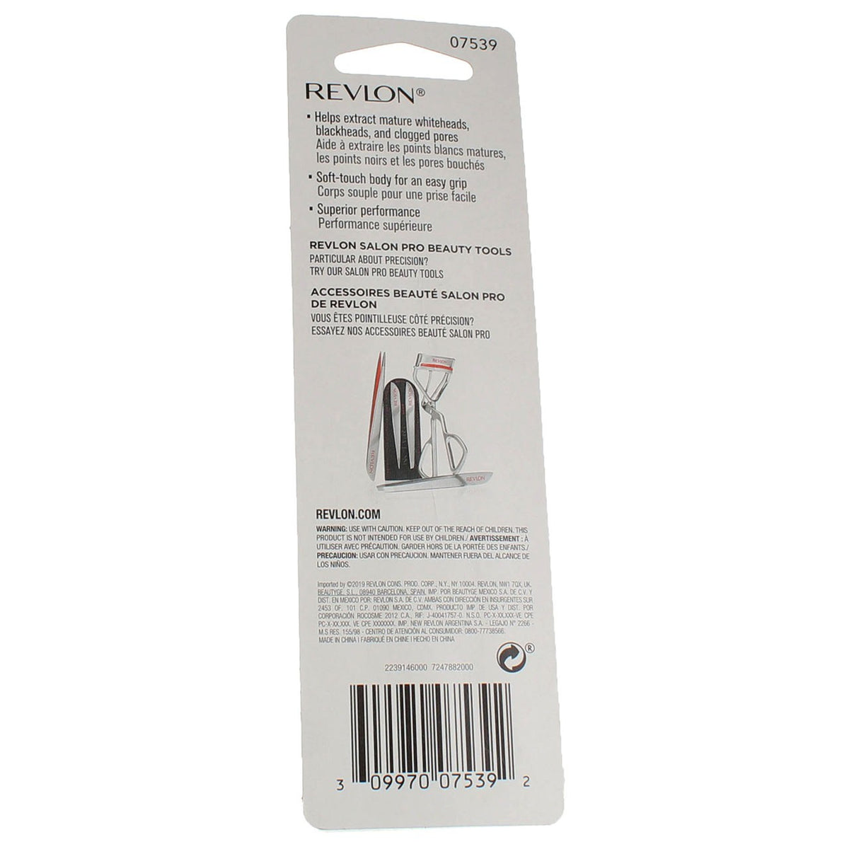 Revlon Blemish Remover Tool with Soft Touch Handle - Blackhead & Whitehead Extractor