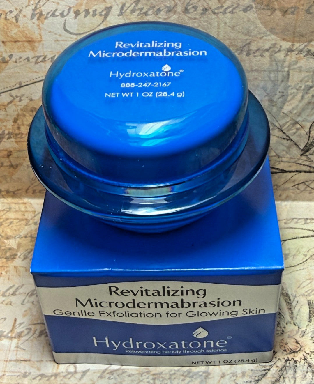 Hydroxatone Microdermabrasion Exfoliating Creme 1 oz - Gentle Skin Rejuvenation