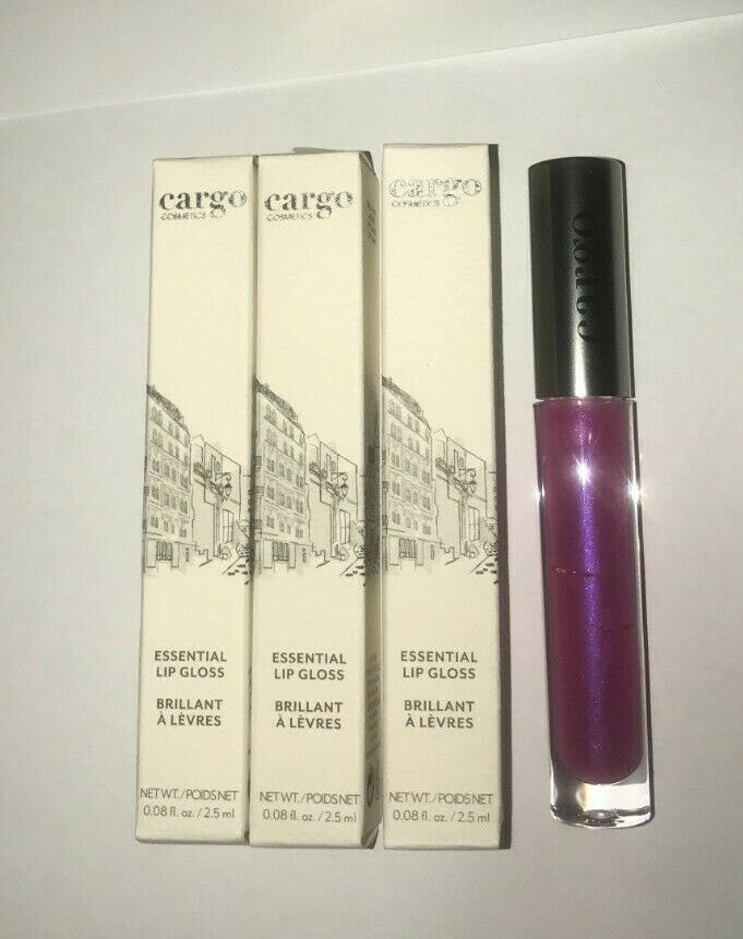 Cargo Cosmetics Essential Lip Gloss Set - Vienna Shade 3 Pack 0.08oz
