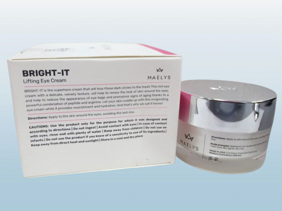 Lifting Eye Cream 1 Oz – Maelys Bright-It Eye Cream (Boxed, Set of 2)