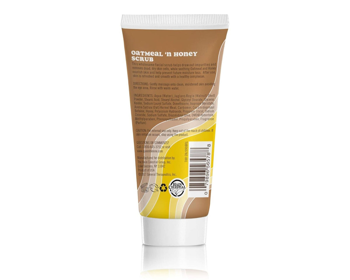 Gentle Oatmeal and Honey Body Scrub - Exfoliates and Hydrates 6oz