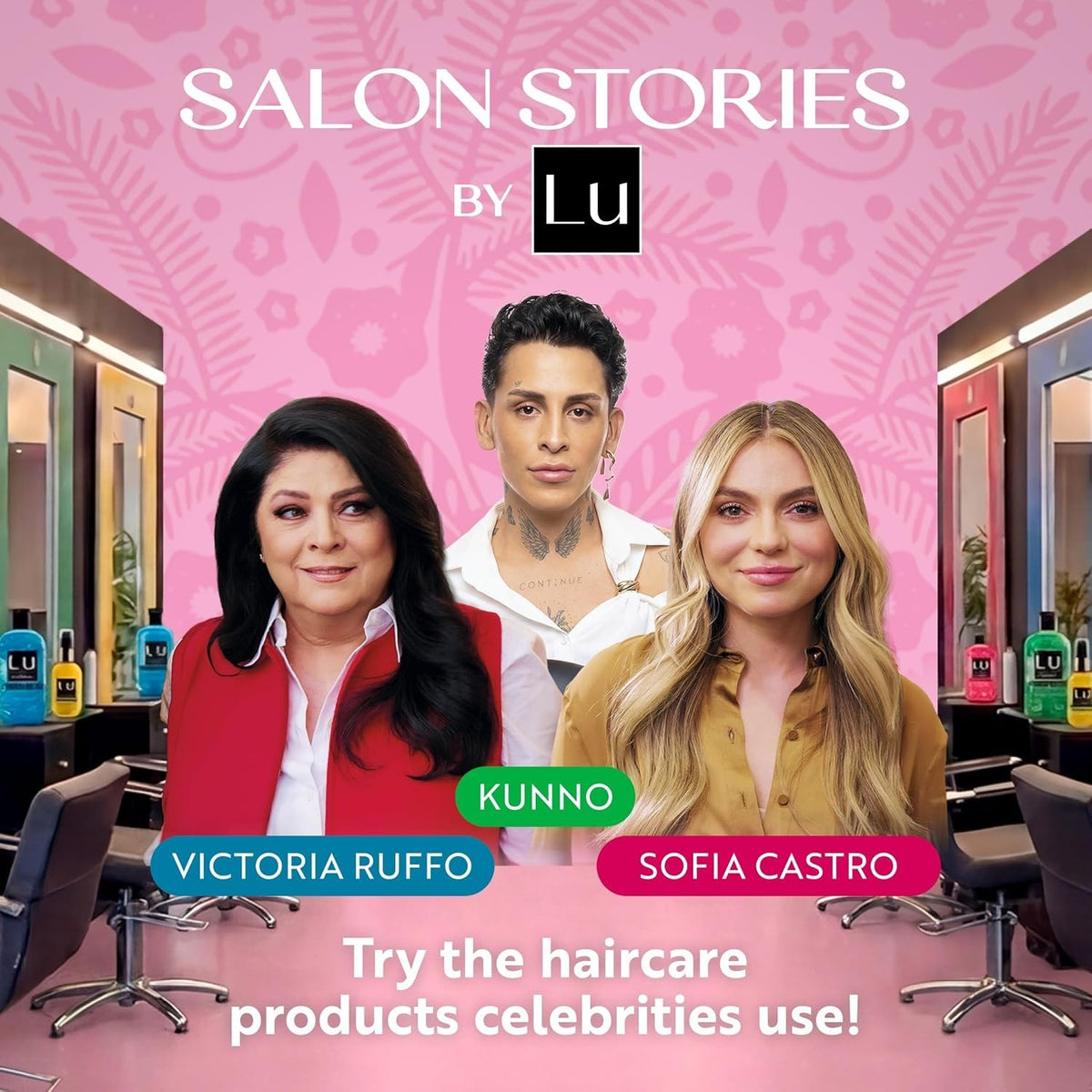 Lu by Beauty Control Travel Size Collection | Anti Frizz Shampoo,