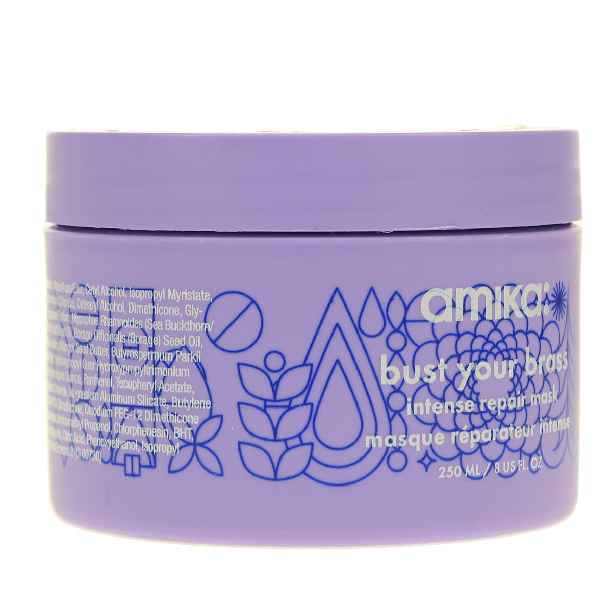 Hair Mask for Blonde Silver Gray Hair Toning & Strength Repair 8.5 oz