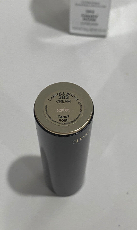 Lancôme L'Absolu Rouge Lipstick 383 Candy Rose Full Size New In Box