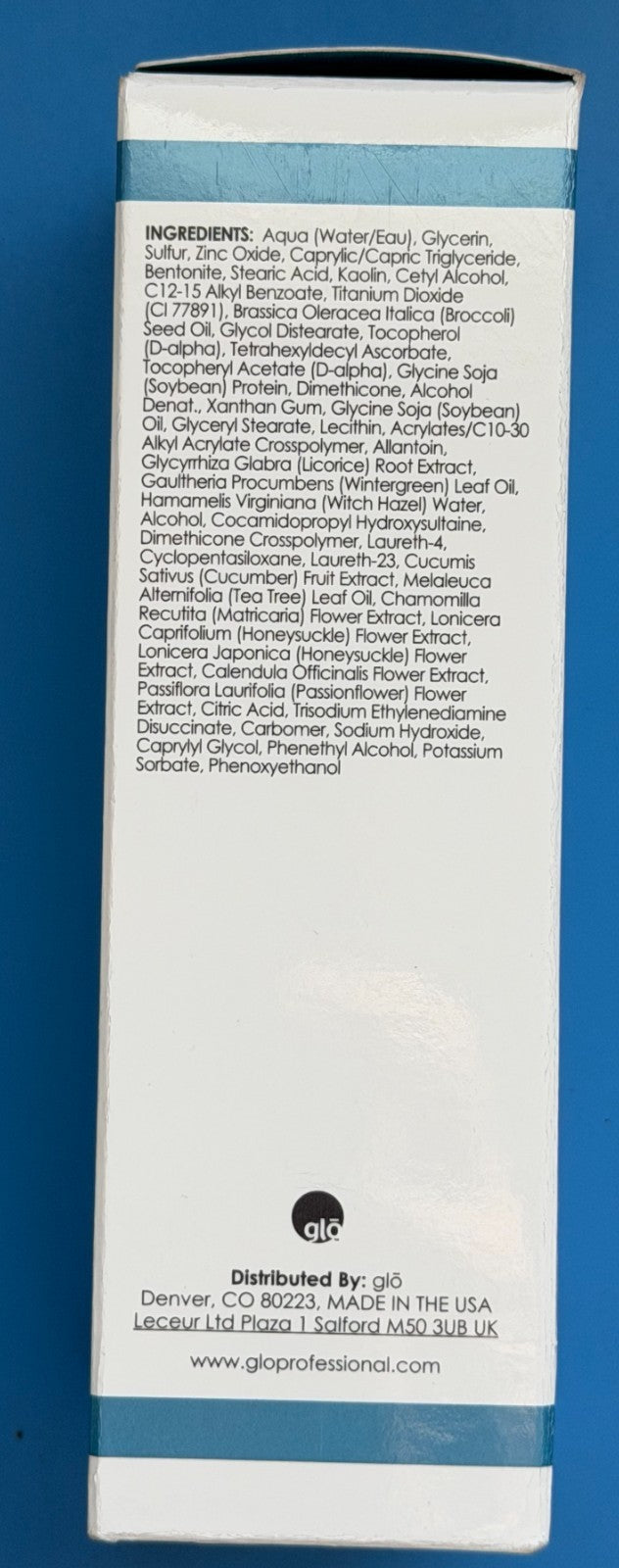 Glominerals Glo Therapeutics Refining Mask 1.7 oz 50 Ml New in Box