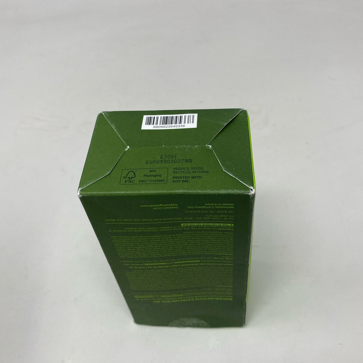 Matcha Catechin Duo Set - Green Essence 150ml & Cream 20ml for Brightening