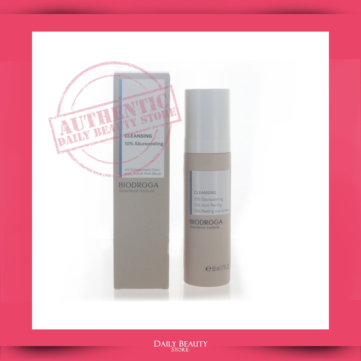 Biodroga 10% Acid Peeling 50ml 1.7oz NEW FAST SHIP