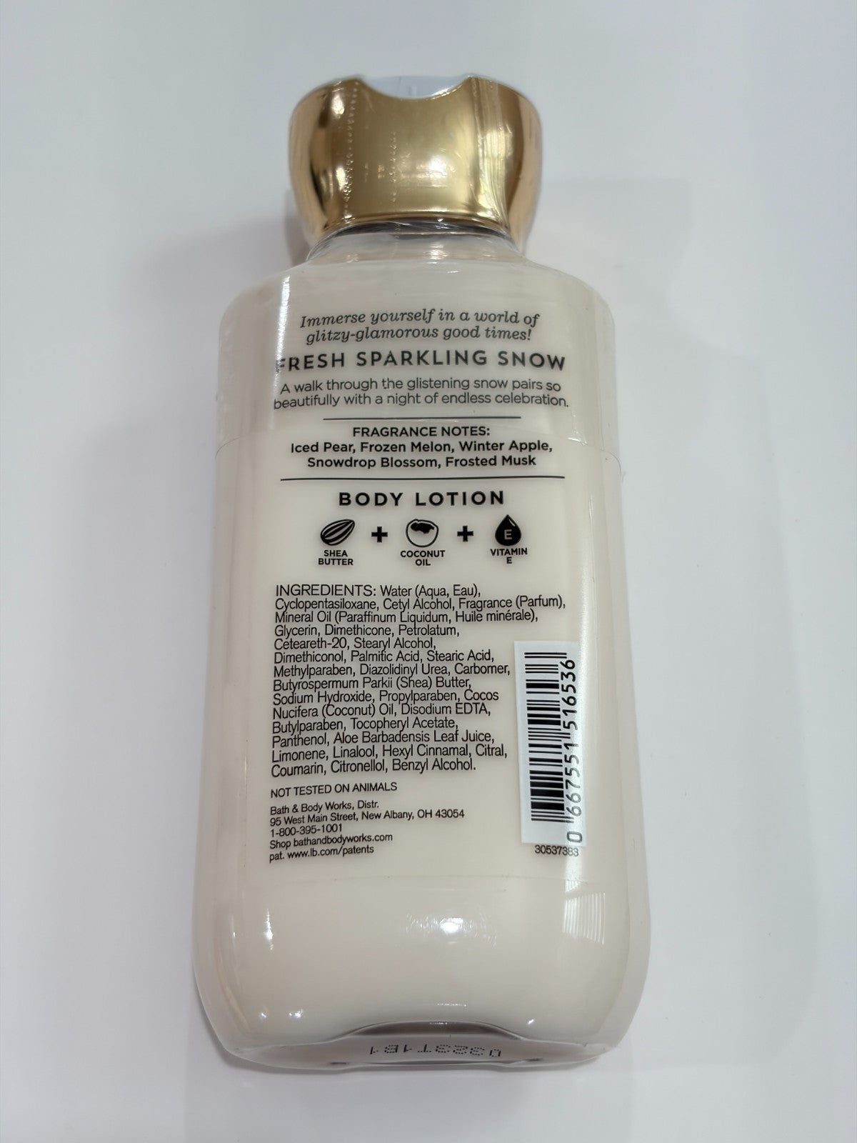 Fresh Sparkling Snow Body Lotion 8 oz - 3-Pack