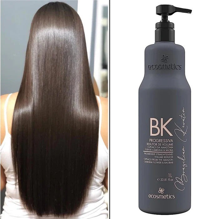 Salon-Use Brazilian Keratin Hair Smoothing Treatment 1L for Frizz Control