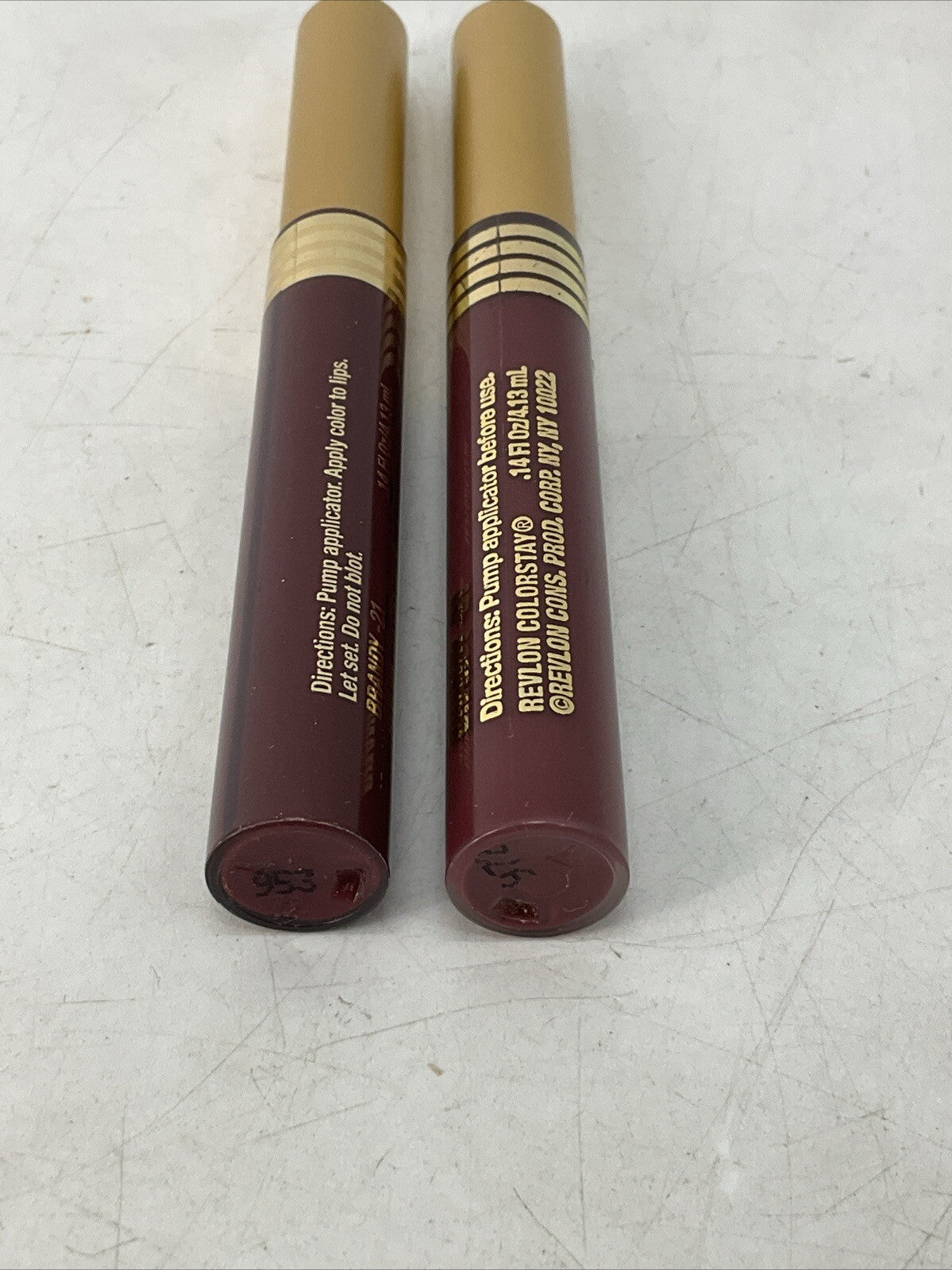 Revlon Colorstay Liquid Lipstick #21 Brandy - Long Wear, Matte Finish, 0.14oz, 2 Pack