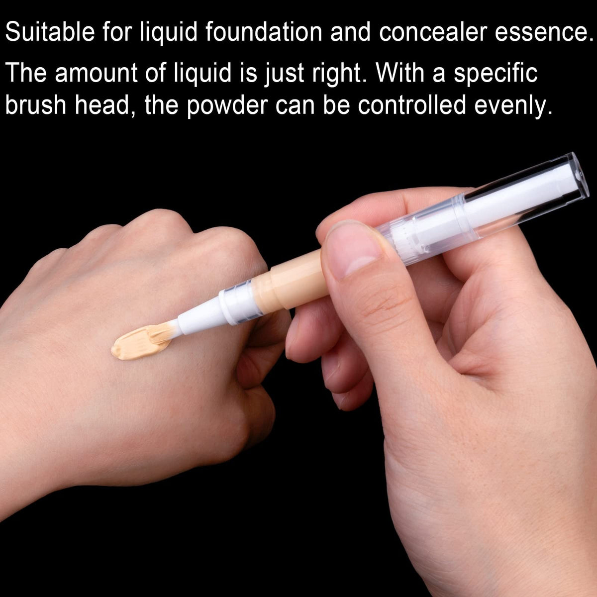 10 Pack 3ml Refillable Nail & Lip Oil Applicator Pens with Brush Tip