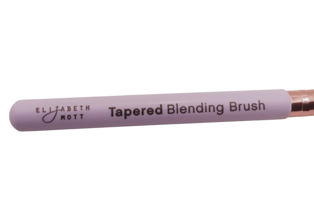 Makeup Brush - Lilac Tapered Blending Brush for Eyeshadow Application