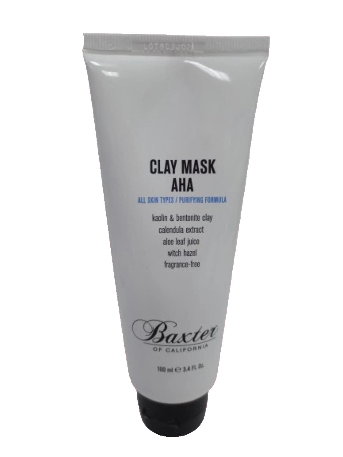 Baxter Clay Mask AHA - All Skin Types, 3.4 oz (Pack of 2)