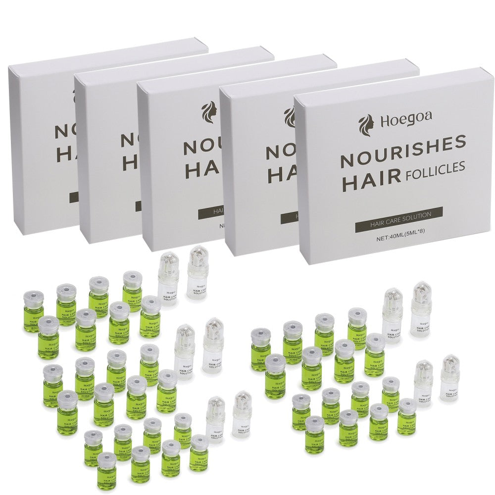 Microneedle Hair Growth Serum Roller - Scalp Nourishing Solution