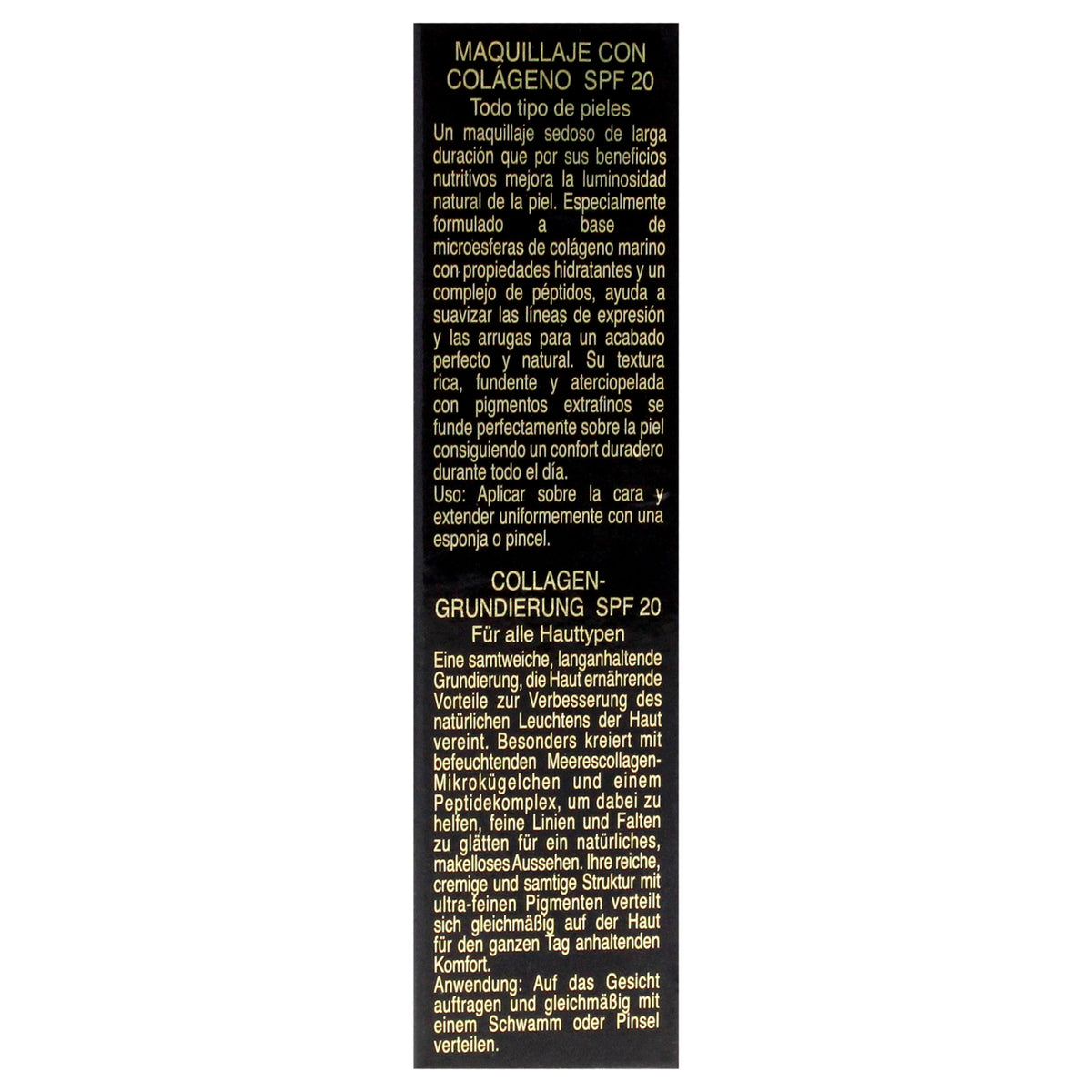 Collagen Foundation SPF 20 - Medium Coverage, Long-Wear, Hydrating for Women