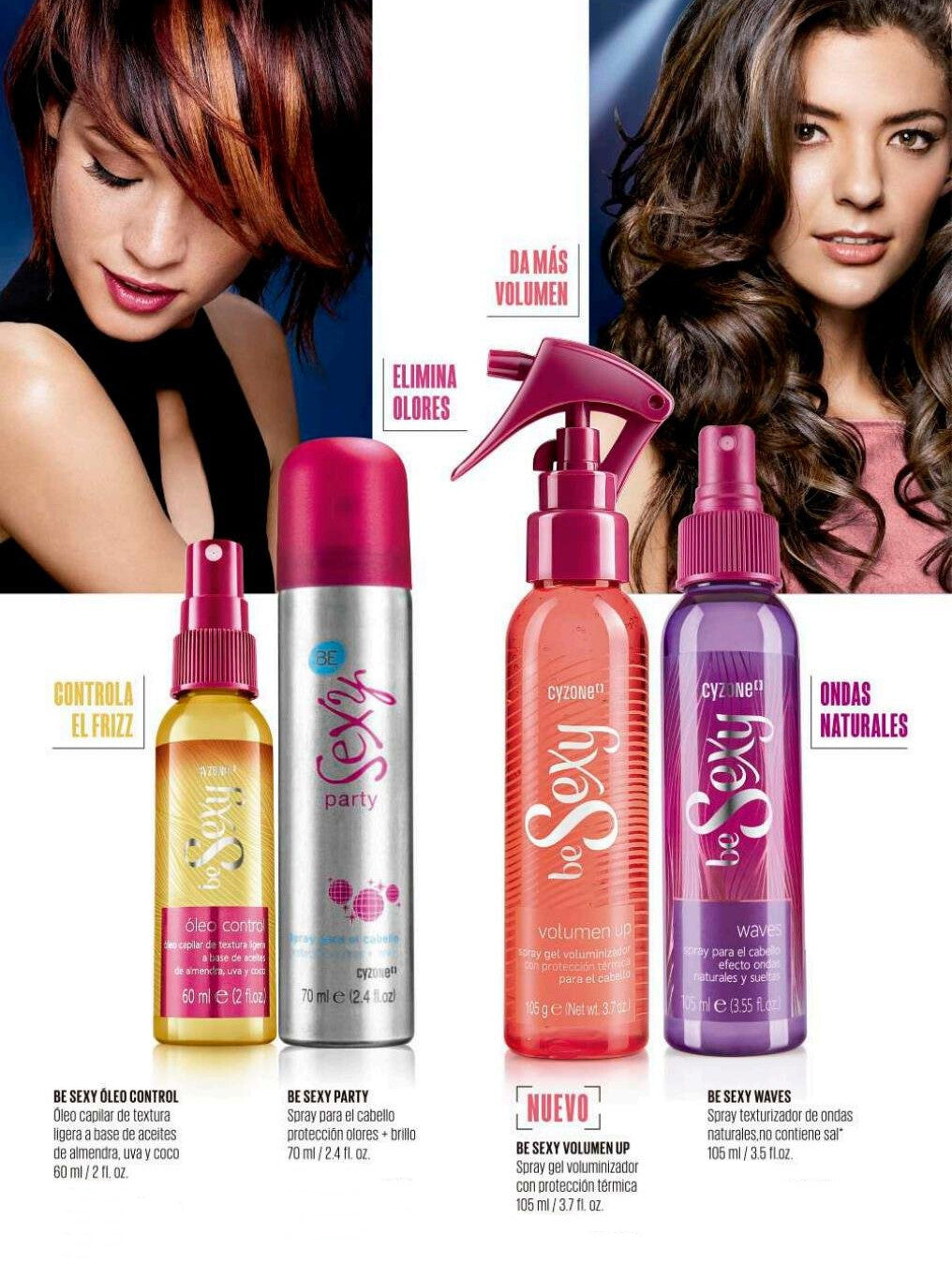 Volumizing Hair Spray with Thermal Protection - 3.7 oz