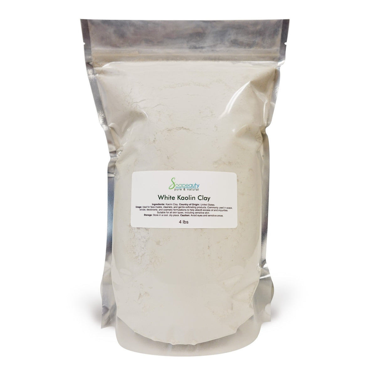 White Kaolin Clay Powder - Natural Cosmetic Grade