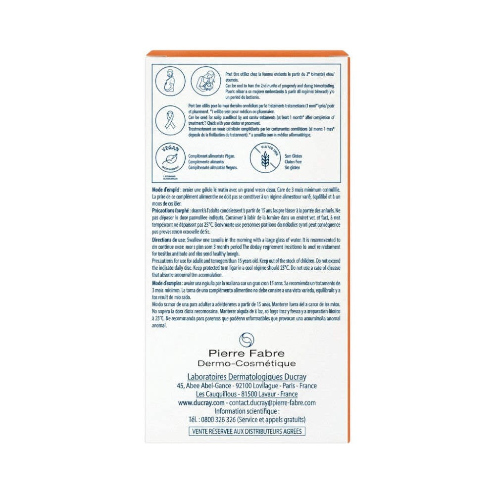 Ducray Anacaps Reactiv Hair Loss Supplement 90 Capsules