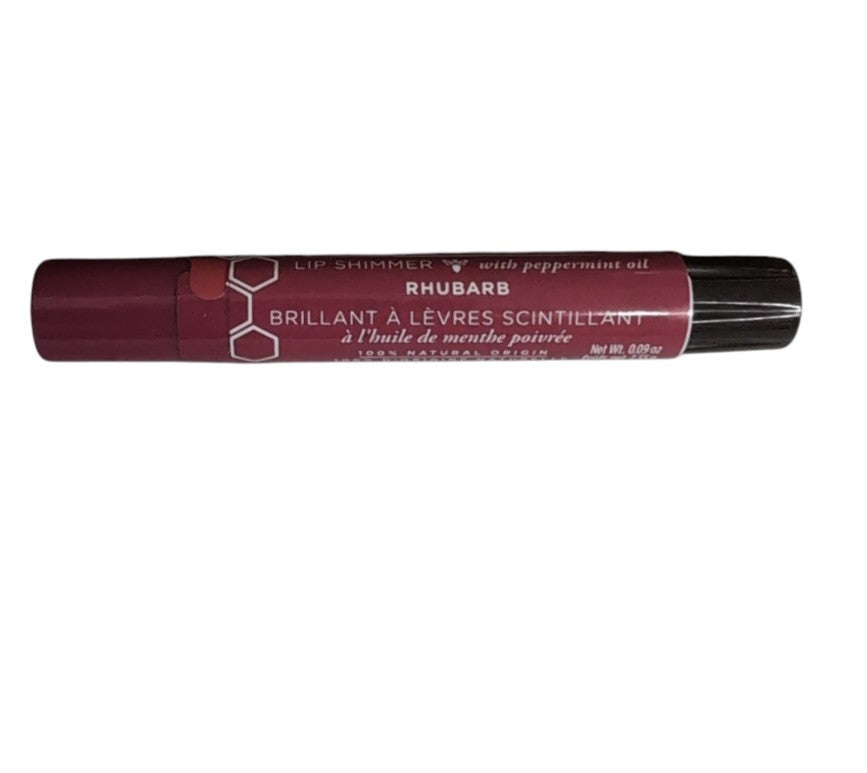 Lip Shimmer Set with Peppermint Oil - 4 Pack, Sealed, 0.09 oz Each