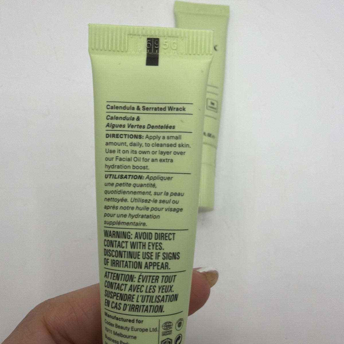Codex Beauty BIA Day Cream - Hydrating Face Moisturizer 0.5oz, 5-Pack