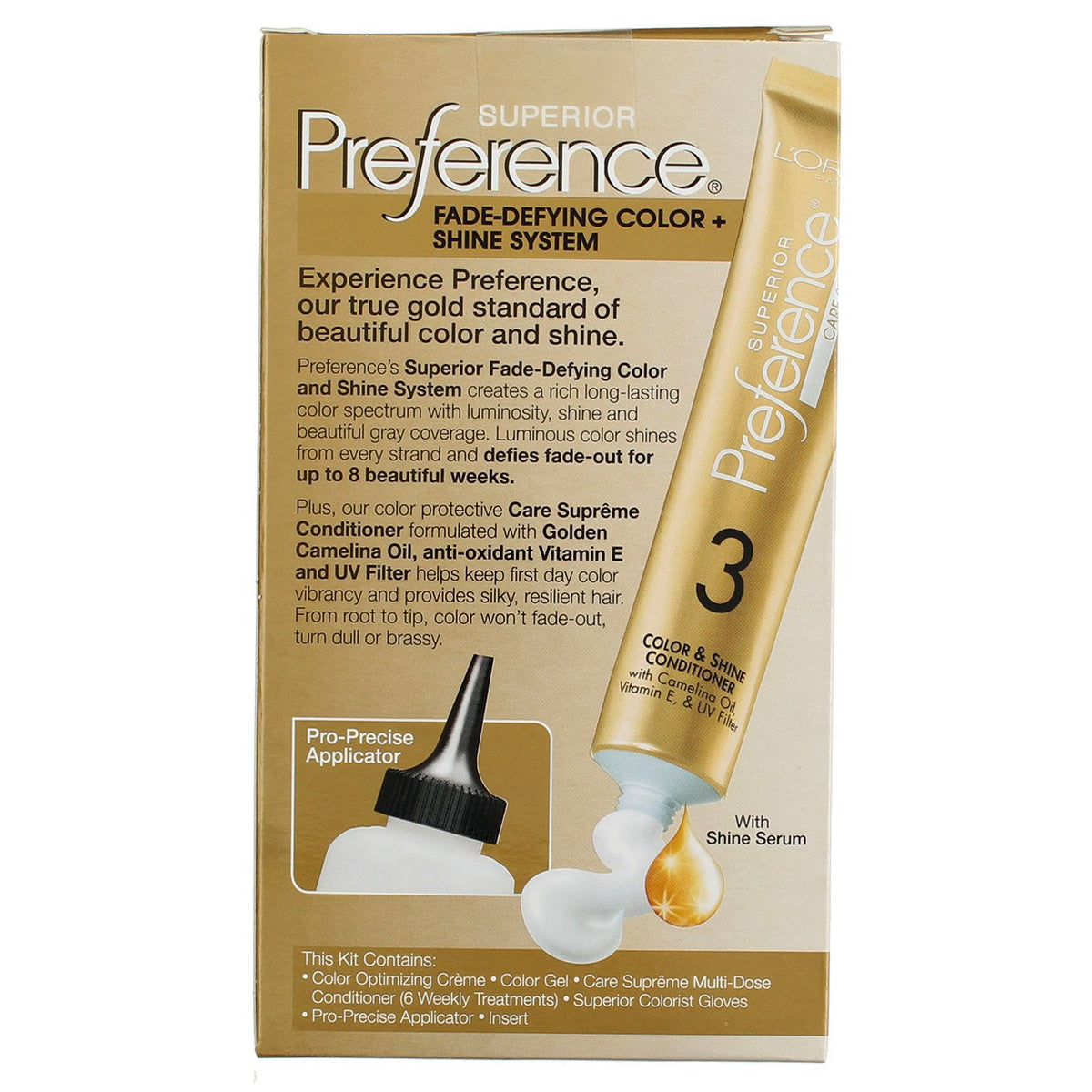 3 Pack Hair Color Gel Dark Ash Blonde 9.3 oz | Hair Dye for Permanent Results