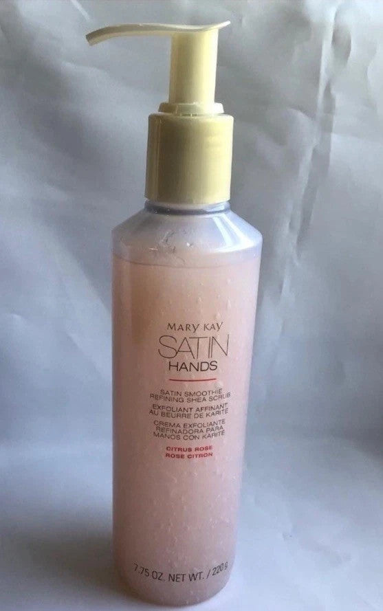 Mary Kay Satin Hands CITRUS ROSE Smoothie Refining Shea Hand Scrub
