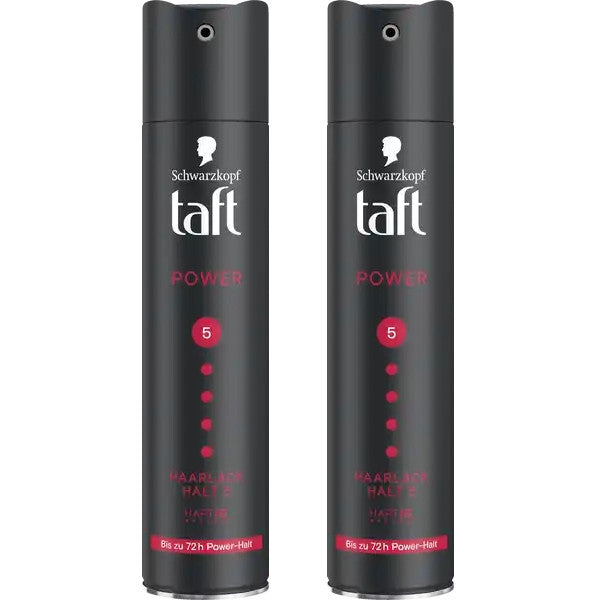 Strong Hold Hair Spray Level 5 - 2 x 250ml - Vegan & Humidity Protection