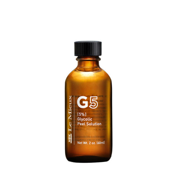 Glycolic Peel Solution 5% for Skin Exfoliation - 2oz