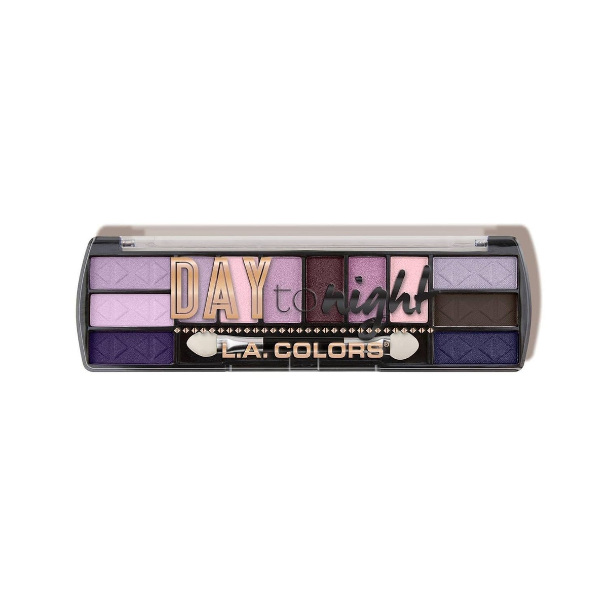Day to Night 12-Color Eyeshadow Palette - Dusk Long-Lasting Eye Makeup
