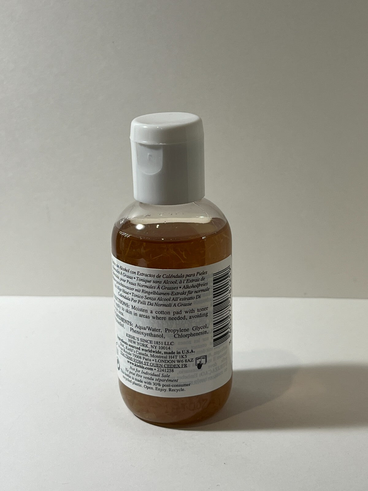 Kiehl's Calendula Herbal Extract Alcohol-Free Toner 2.5 Oz - Normal to Oily Skin