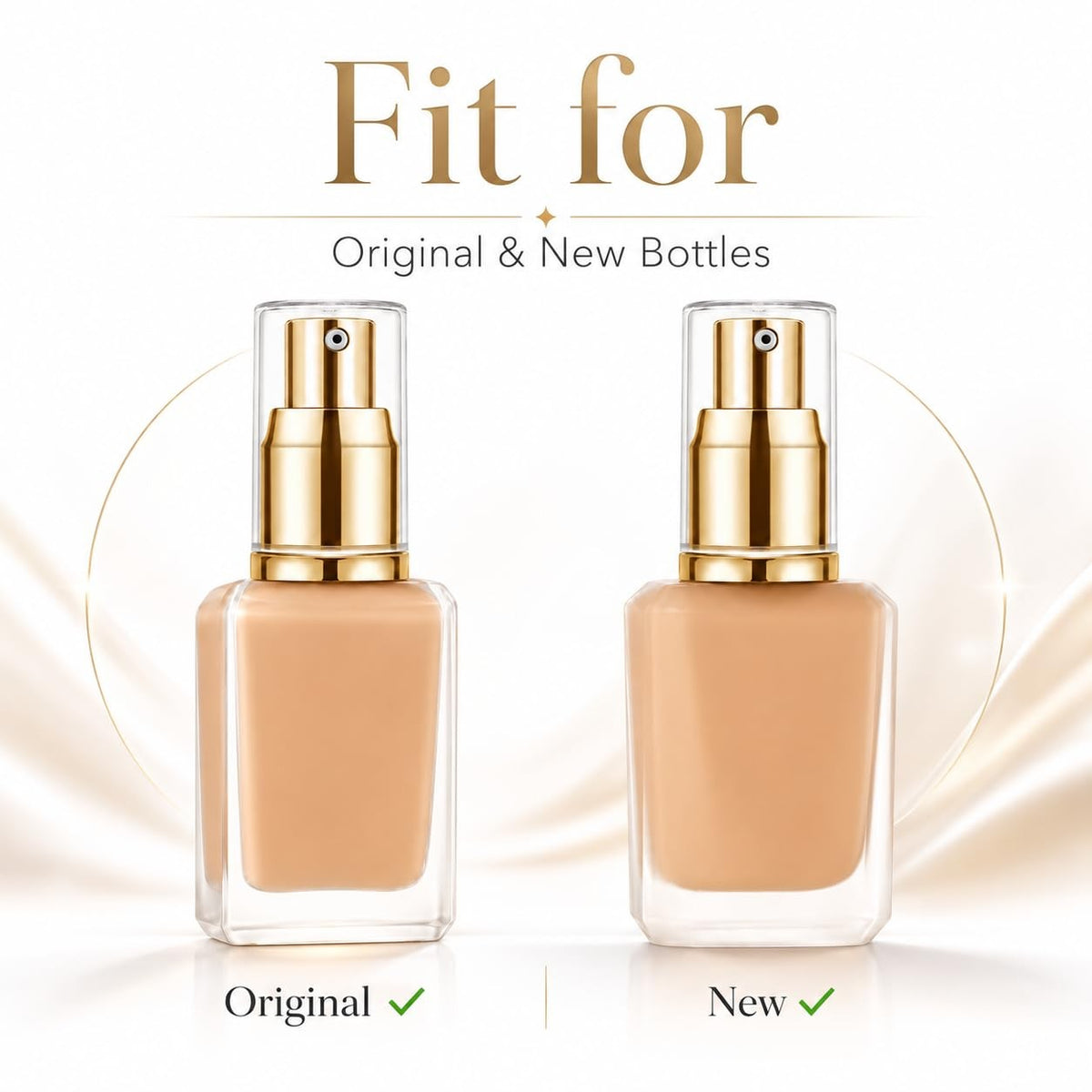 Replacement Foundation Pump for Estee Lauder Double Wear & Mac Bottles