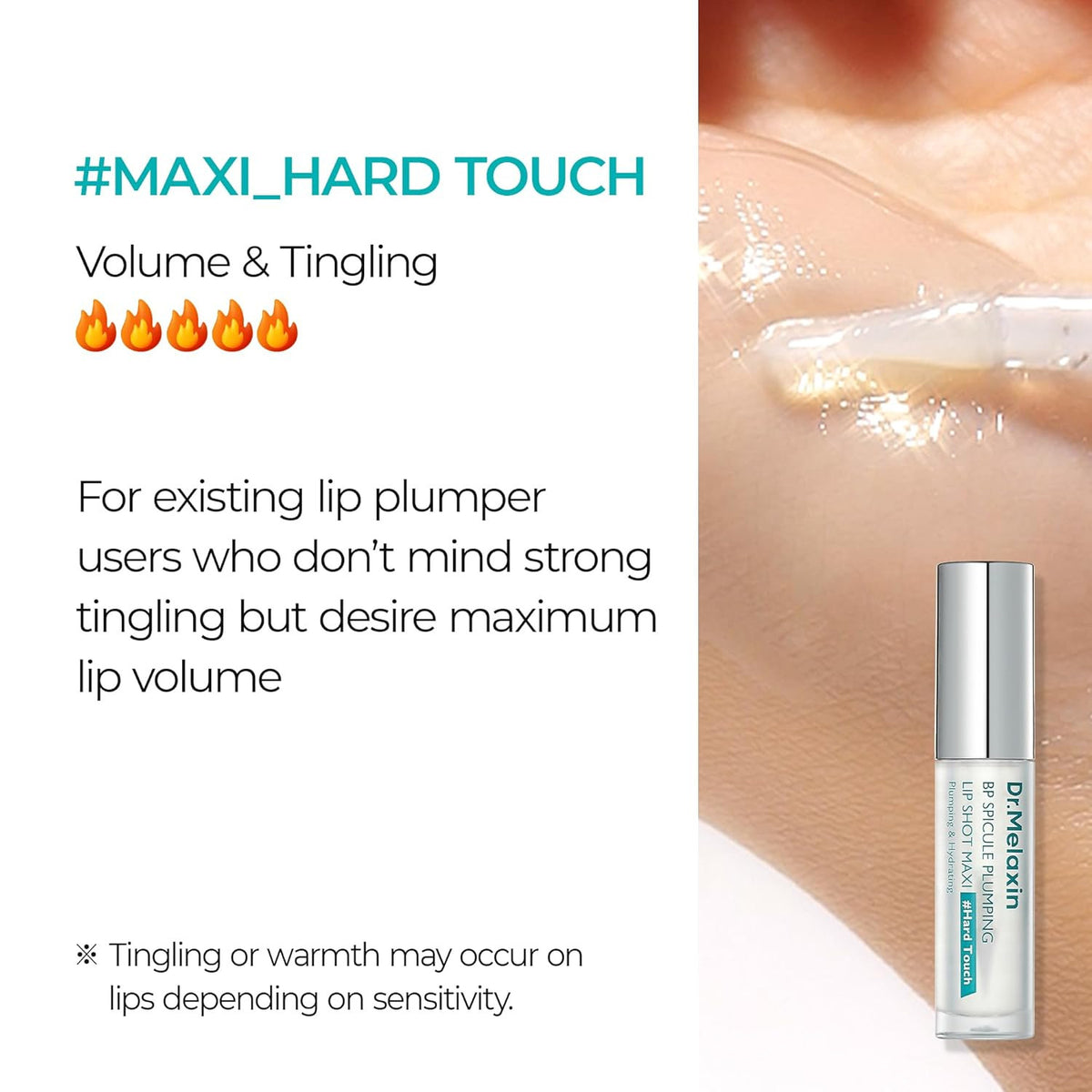 Microneedle Lip Plumper Lip Shot - Fuller Lips & Hydration