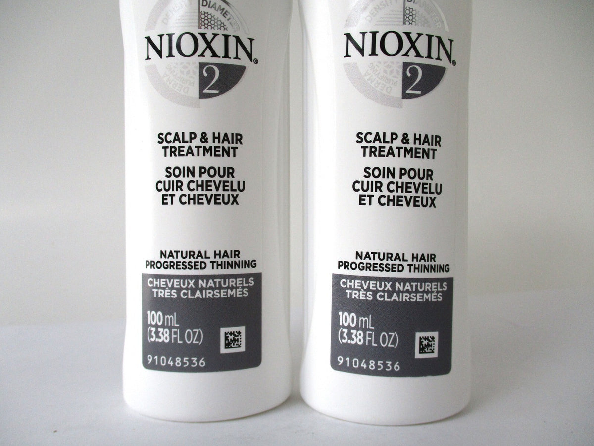 Nioxin System #2 Scalp & Hair Treatment 3.38 oz - 2 Pack