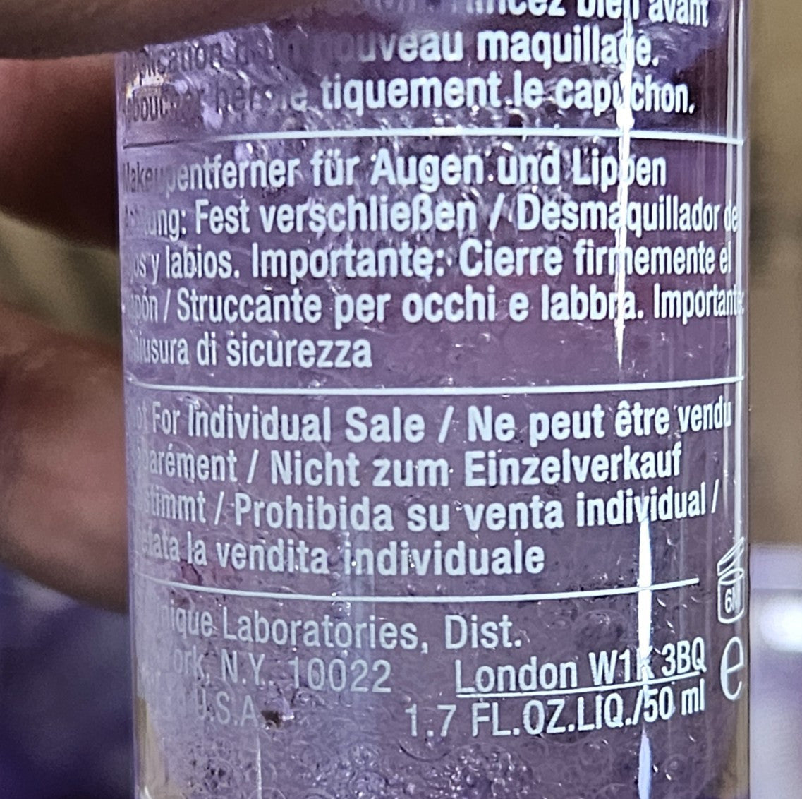 Clinique Take The Day Off Makeup Remover for Eyes Lips & Lids 1.7oz