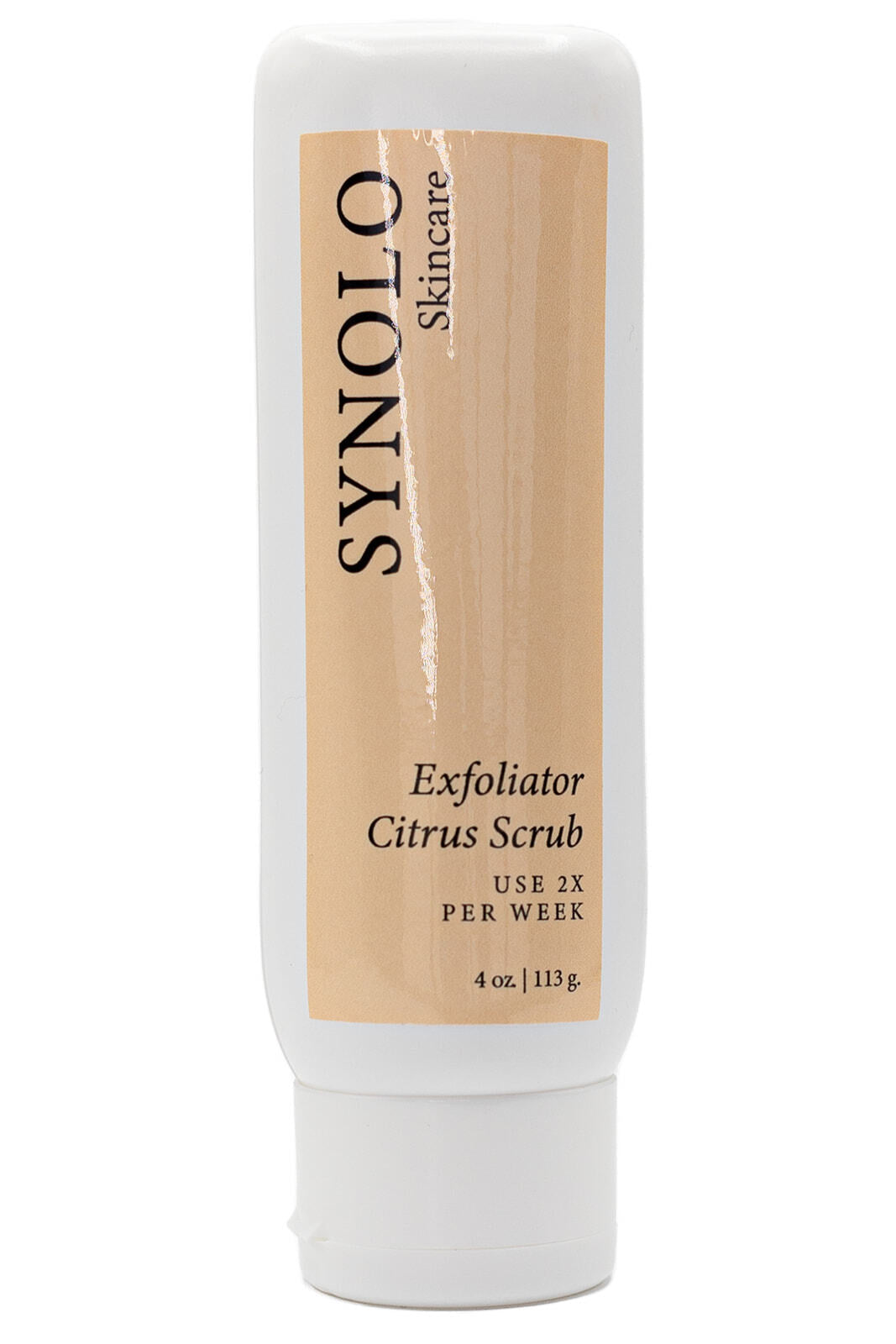 Citrus Exfoliating Face Scrub - Natural Botanical Pumice & Fruit Extracts 4 oz